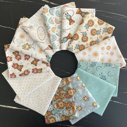 Boho Buddies by Sharon Kuplack : Four Patch Fun Quilt Kit