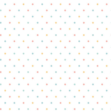 Boho Buddies by Sharon Kuplack : Dot White 1721-01