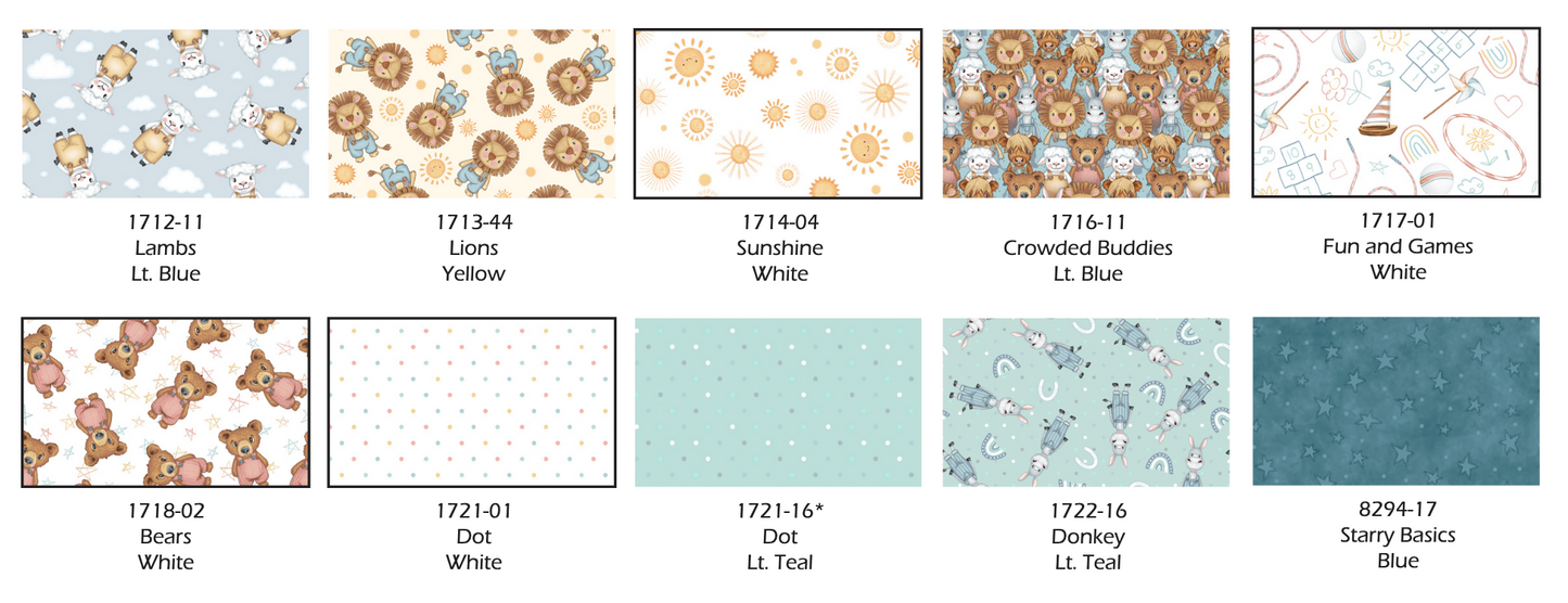 Boho Buddies by Sharon Kuplack : Four Patch Fun Quilt Kit