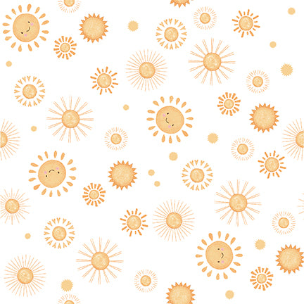 Boho Buddies by Sharon Kuplack : Sunshine White 1714-04