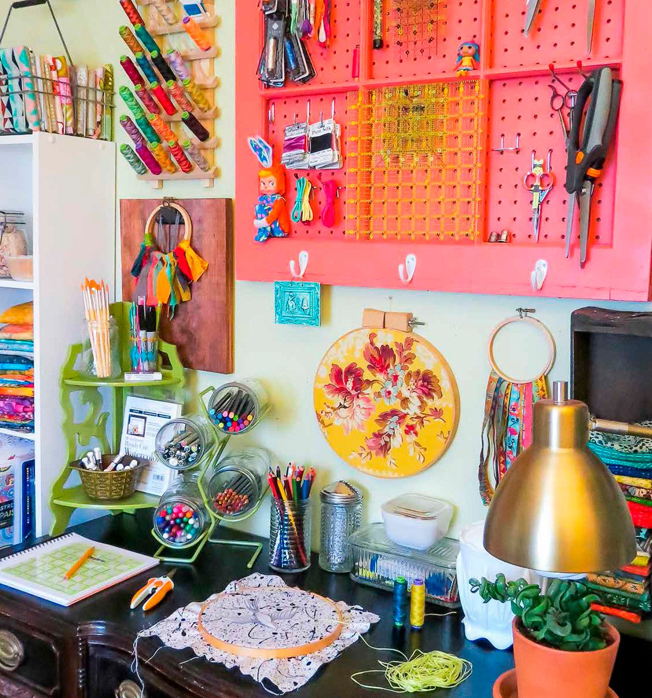 Boho Embroidery by Nicole Vogelsinger