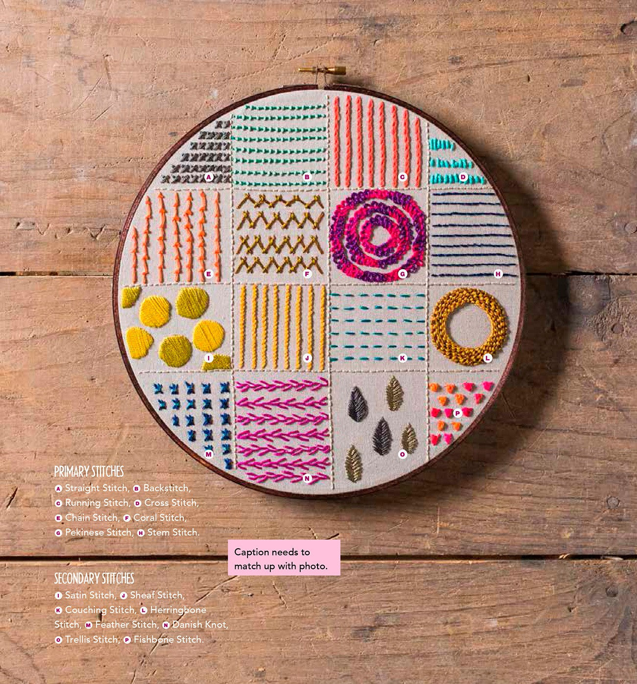 Boho Embroidery by Nicole Vogelsinger