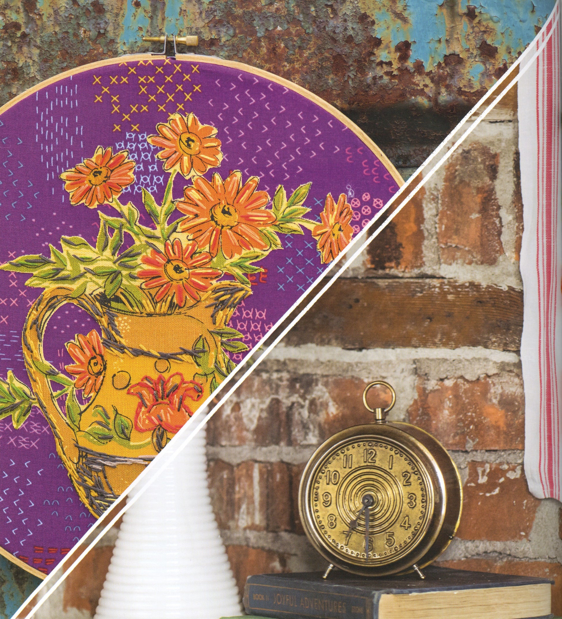 Boho Embroidery by Nicole Vogelsinger