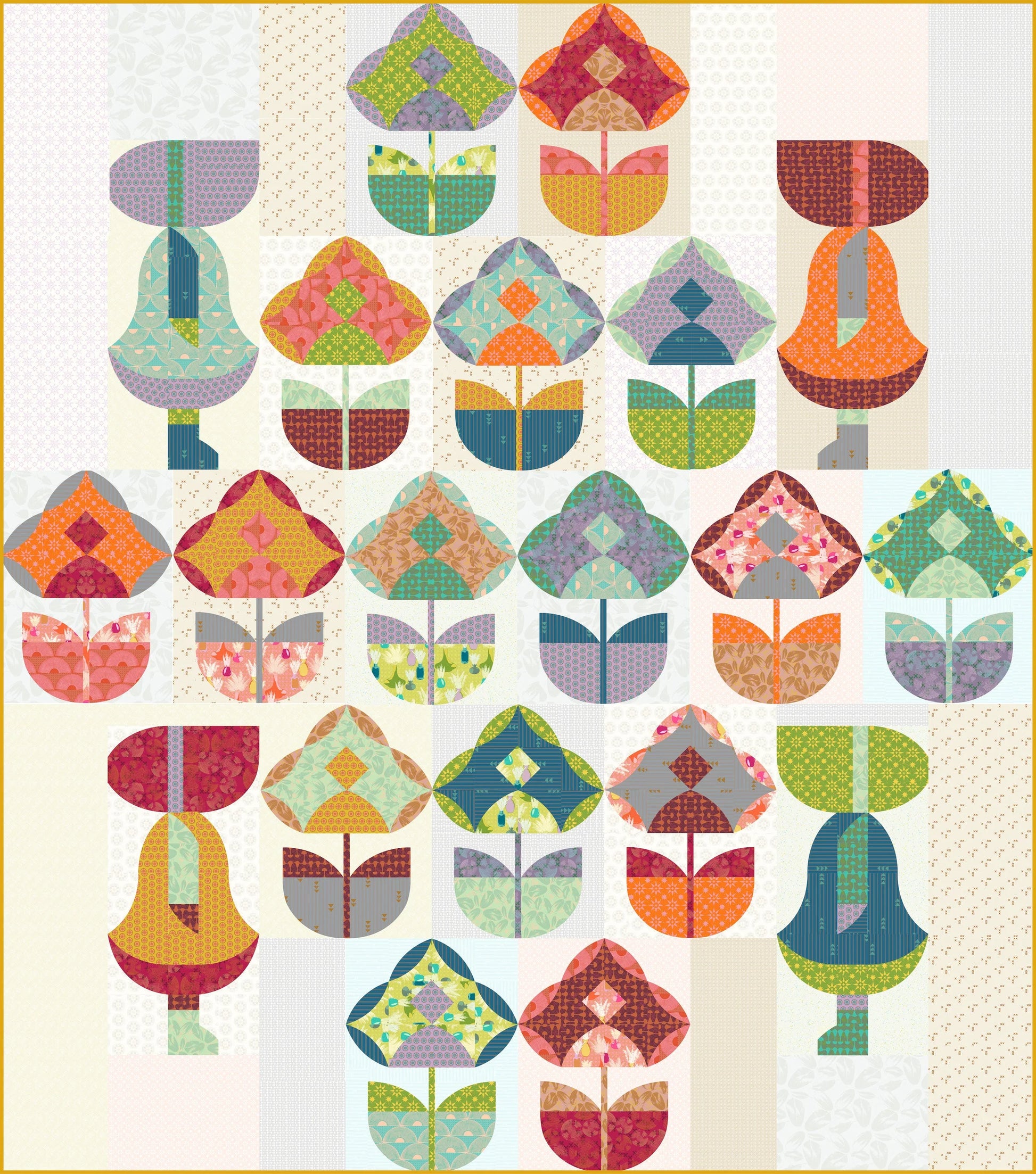 Boho Holly Quilt Pattern by Sew Kind of Wonderful