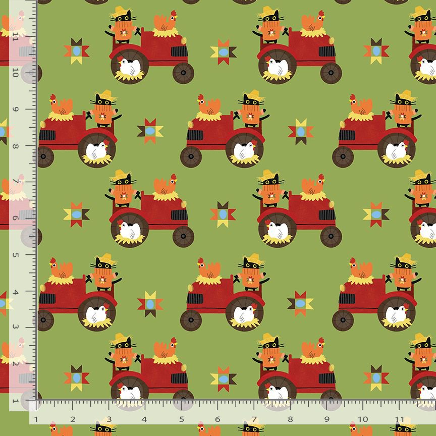 Bok Bok Meow by Leezaworks : Bok Bok Meow Fern STELLA-DLW3694