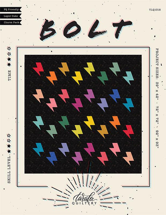 Bolt Quilt Pattern by Taralee Quiltery