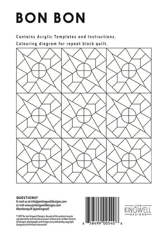 Bon Bon Tempter by Jen Kingwell Designs - Special Order