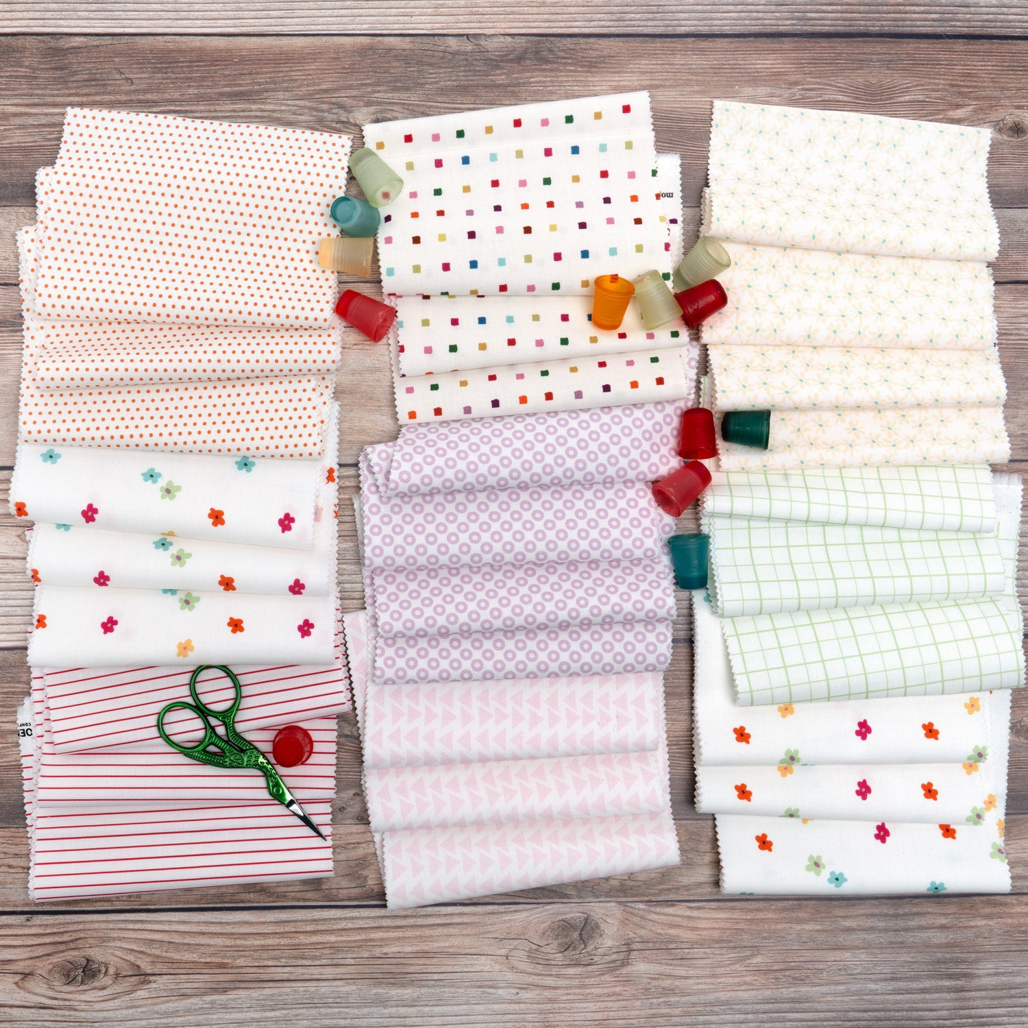 Bonbon Jar by Jen Kingwell : Shooting Star Tempter Quilt Kit