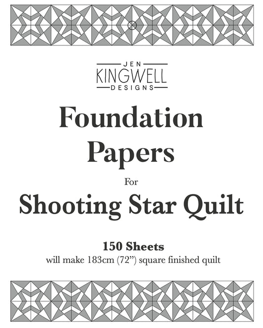 Bonbon Jar by Jen Kingwell : Shooting Star Tempter Quilt Kit