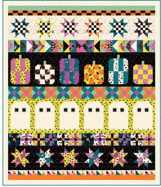 Boo Crew Block of the Month Pattern Book by Copper Kettle Quilt Co