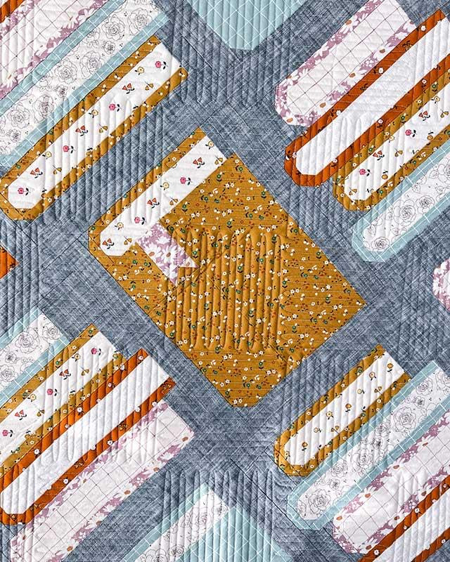Book Nook Quilt Pattern by Pen + Paper Patterns