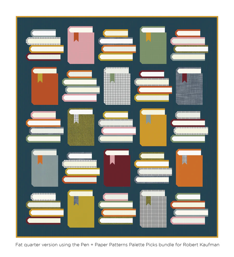 Book Nook Quilt Pattern by Pen + Paper Patterns