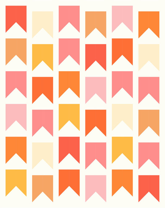 Bookmarks Quilt - Fabric Bundle - Multiple Sizes & Color Options