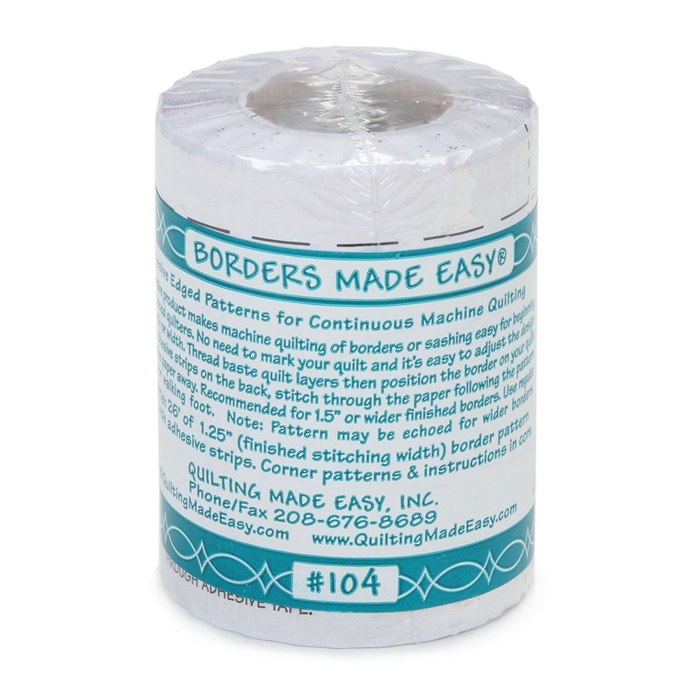 Borders Made Easy 1 1/4in x 26' # QME104 - Special Order