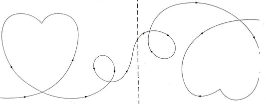 Borders Made Easy Continuous Heart 2in & 2 1/2in x 26' # QME401 - Special Order