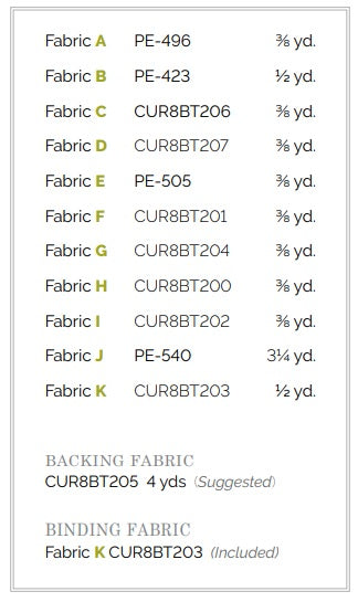 Botanica by AGF Studio ~ Arbor Quilt Kit