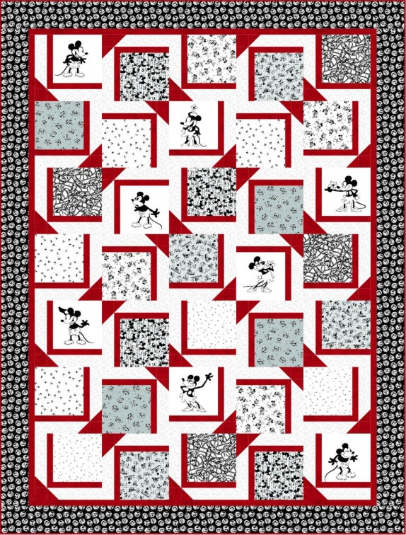 Bow Tie Quilt Pattern by Quilting Renditions