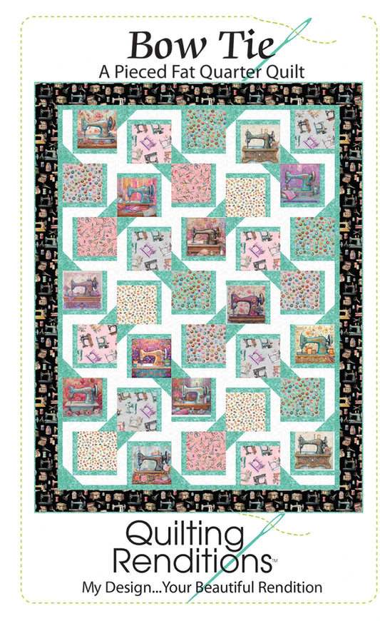 Bow Tie Quilt Pattern by Quilting Renditions