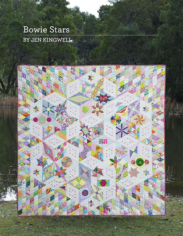 Bowie Stars Pattern Booklet by Jen Kingwell Designs - Special Order