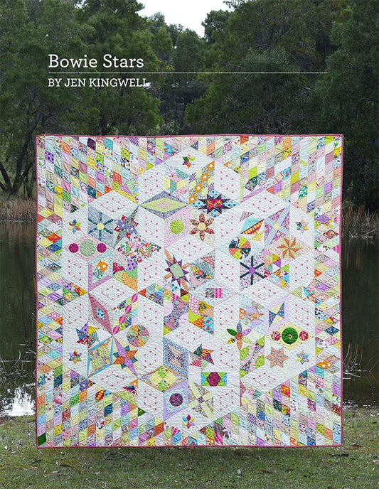 Bowie Stars Pattern Booklet by Jen Kingwell Designs - Special Order