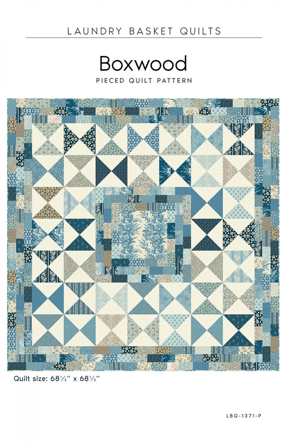 Boxwood Quilt Pattern by Laundry Basket Quilts