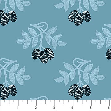Bramble & Bloom by Katie O'Shea : Berries Blue 91363-42
