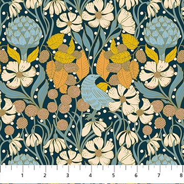 Bramble & Bloom by Katie O'Shea : Bramble Bush Navy 91367-45