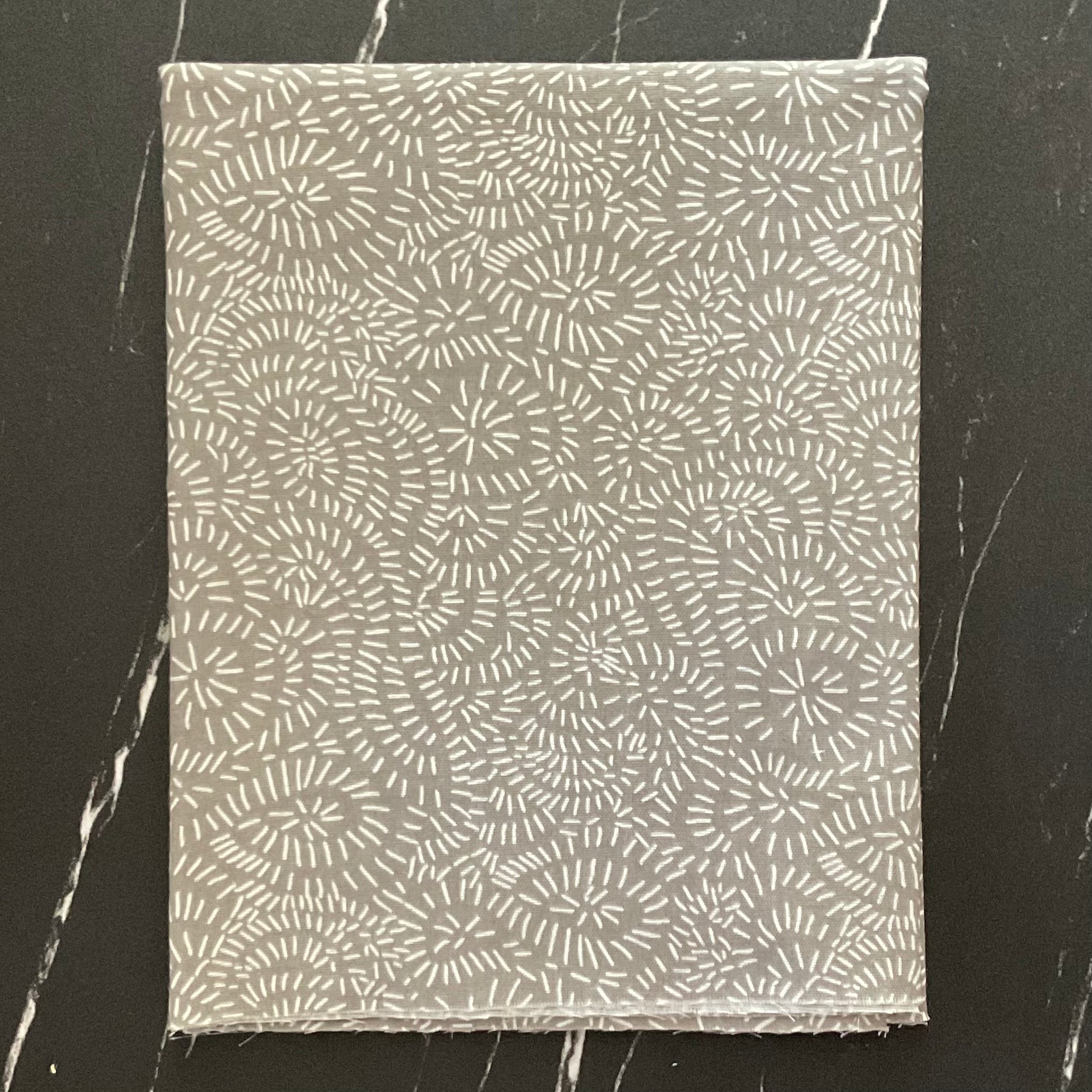 Bramble Double Gauze Grey 48291 13DG by Gingiber