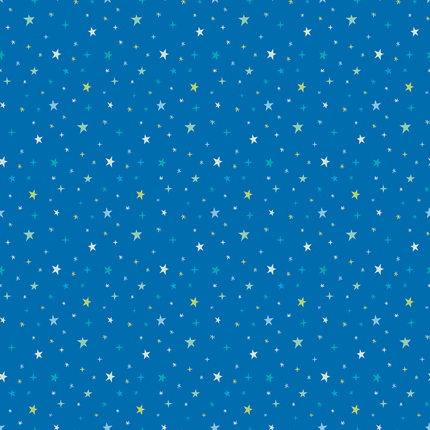 Brave Your Way by Cayla Naylor Design : Beyond the Stars Cobalt C18314-COBALT