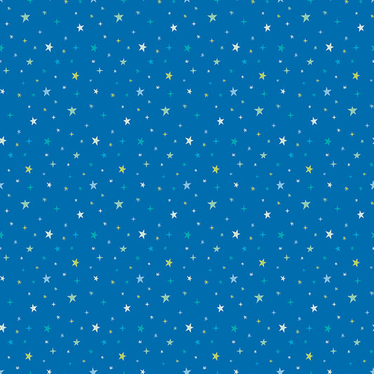 Brave Your Way by Cayla Naylor Design : Beyond the Stars Cobalt C18314-COBALT