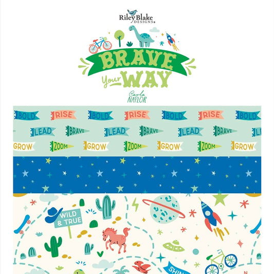 Brave Your Way by Cayla Naylor Design : Fabric Bundles