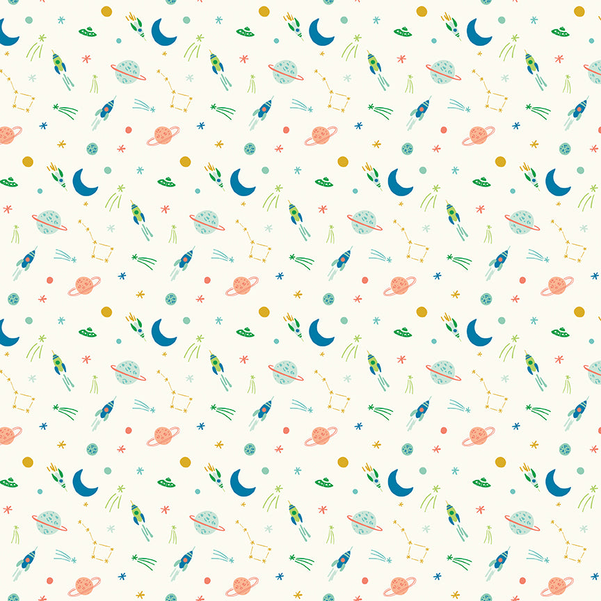 Brave Your Way by Cayla Naylor Design : To The Moon Cloud C18313-CLOUD