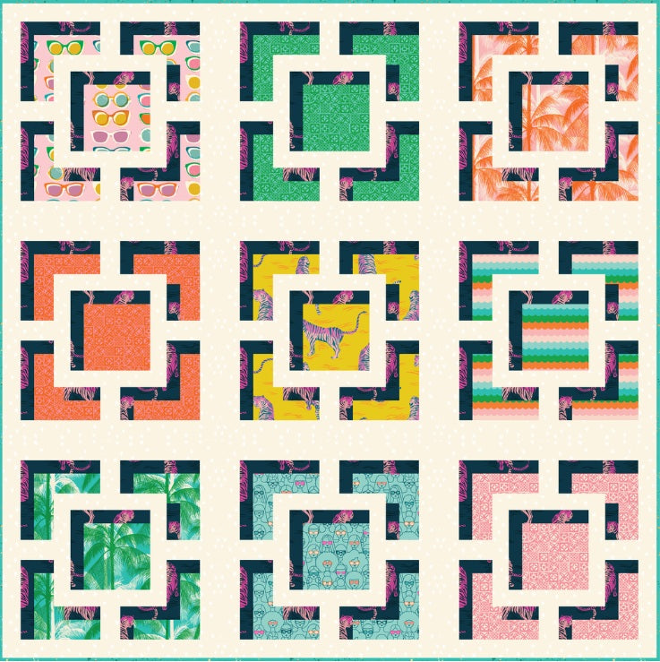 Breezy Quilt Pattern by Patch + Dot
