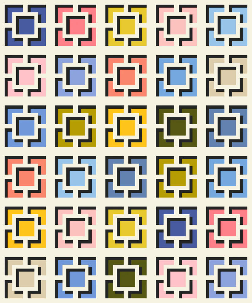 Breezy Quilt Pattern by Patch + Dot