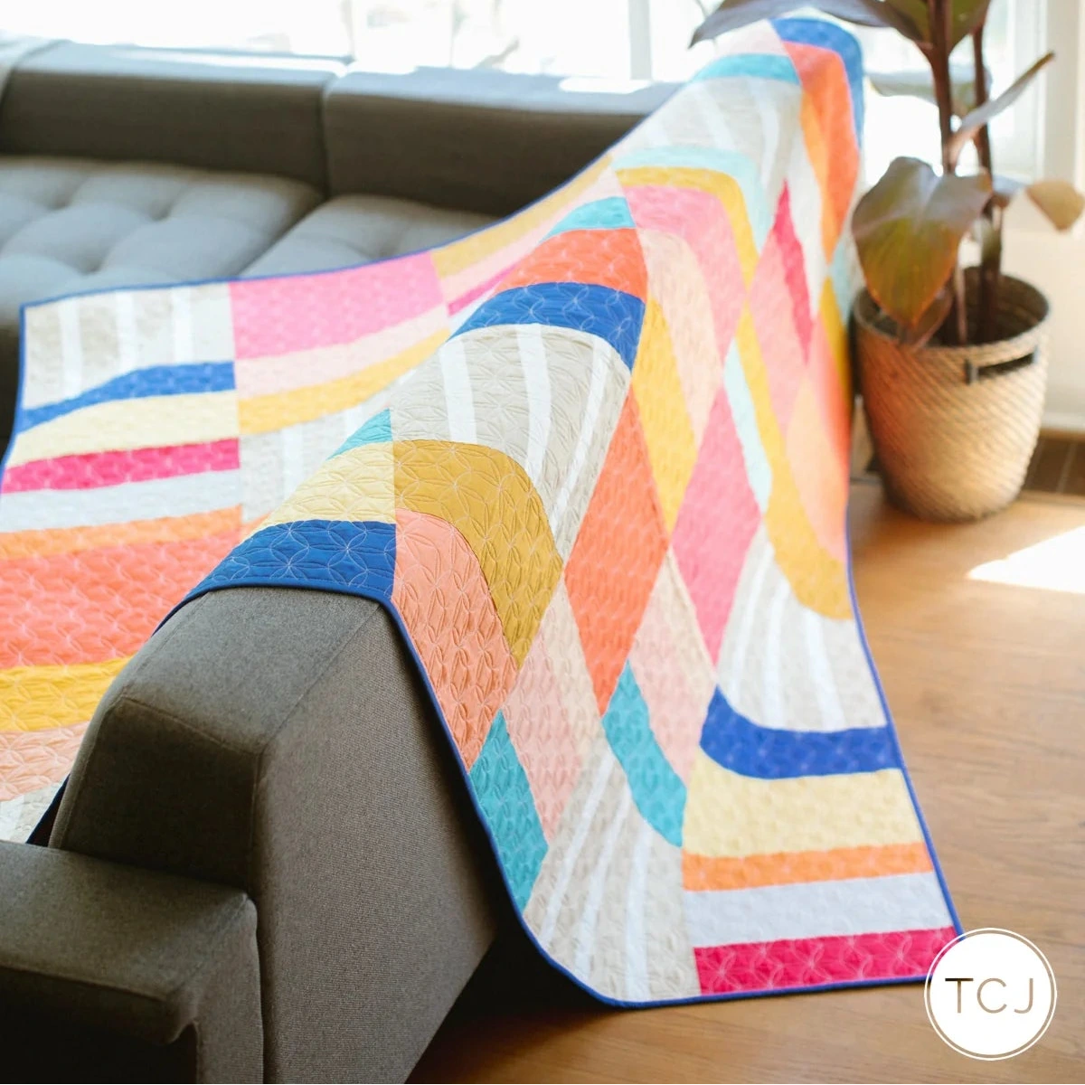 Bright Side Quilt Pattern by Then Came June