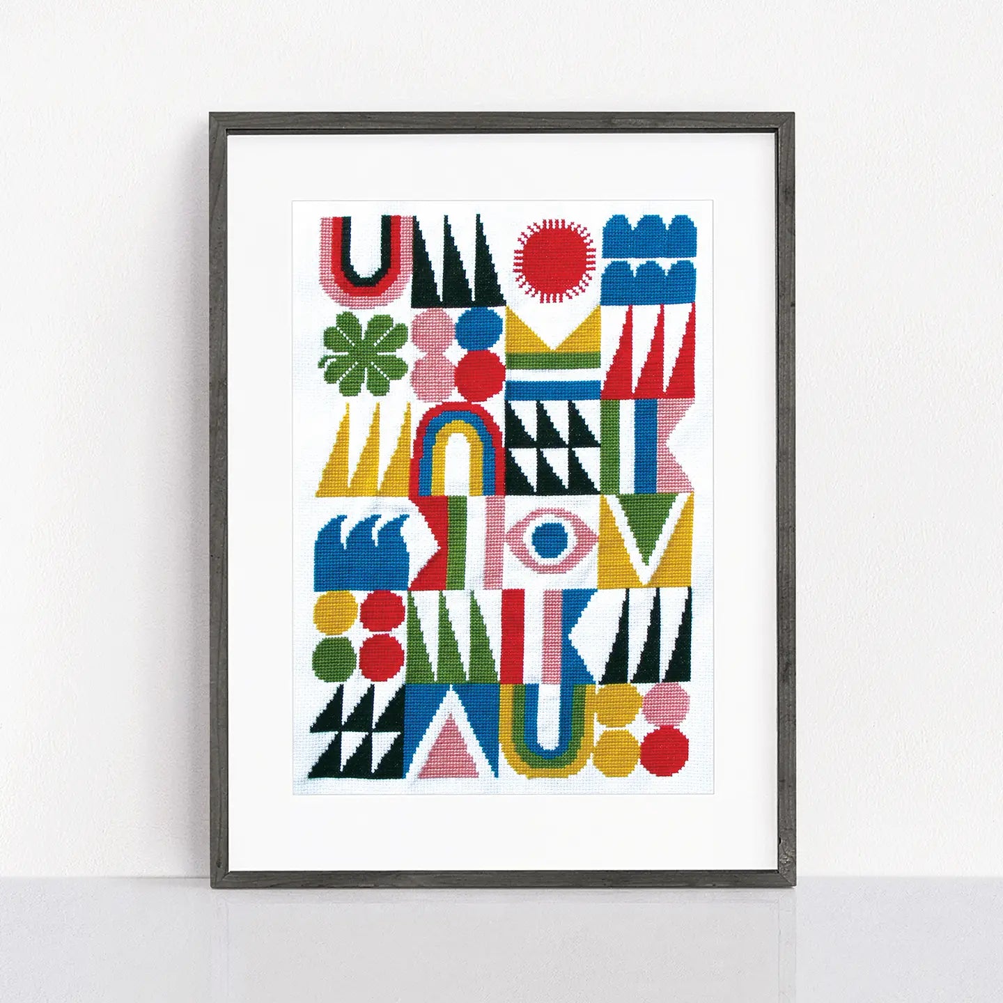 Brightside Cross Stitch Kit by Lisa Congdon