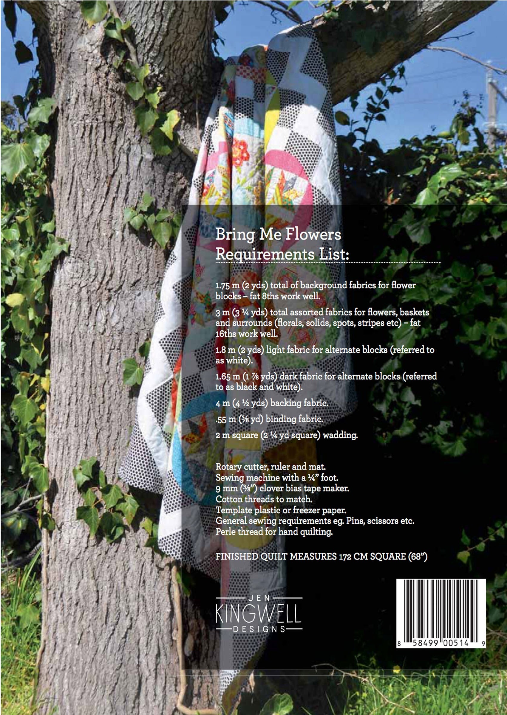 Bring Me Flowers Booklet by Jen Kingwell Designs - Special Order