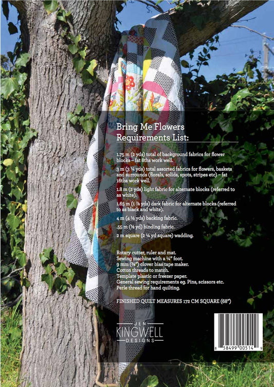 Bring Me Flowers Booklet by Jen Kingwell Designs - Special Order