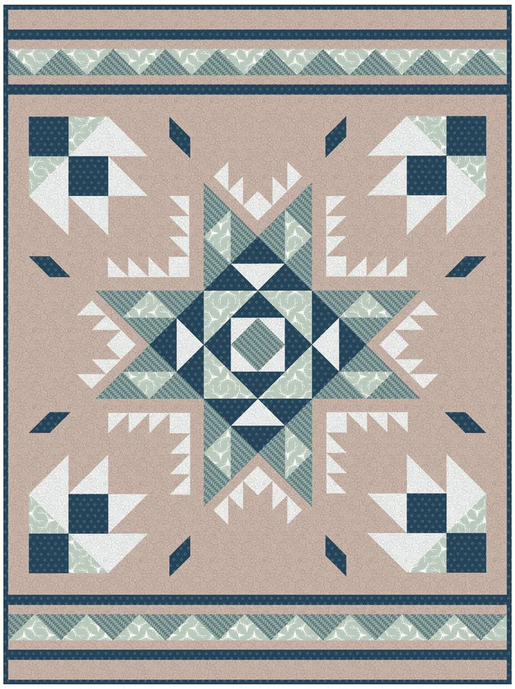 Bristlecone Pine Quilt featuring Horizon by Pippa Shaw : Quilt Kit