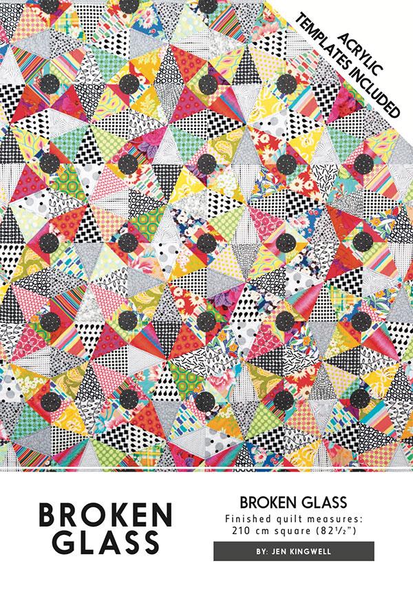 Broken Glass Templates by Jen Kingwell Designs - Special Order