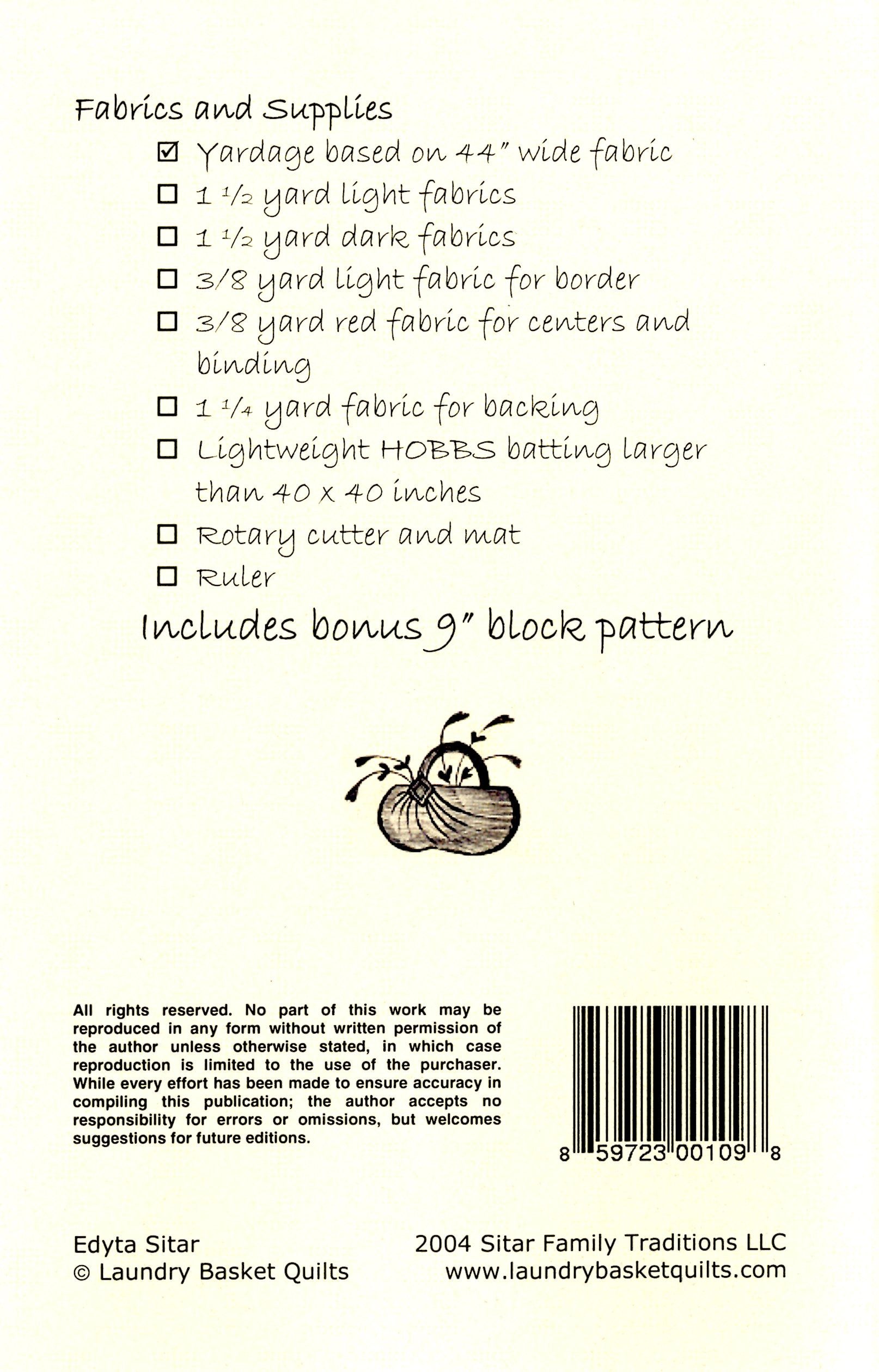 Broken Star Log Cabin # LBQ09 - Special Order