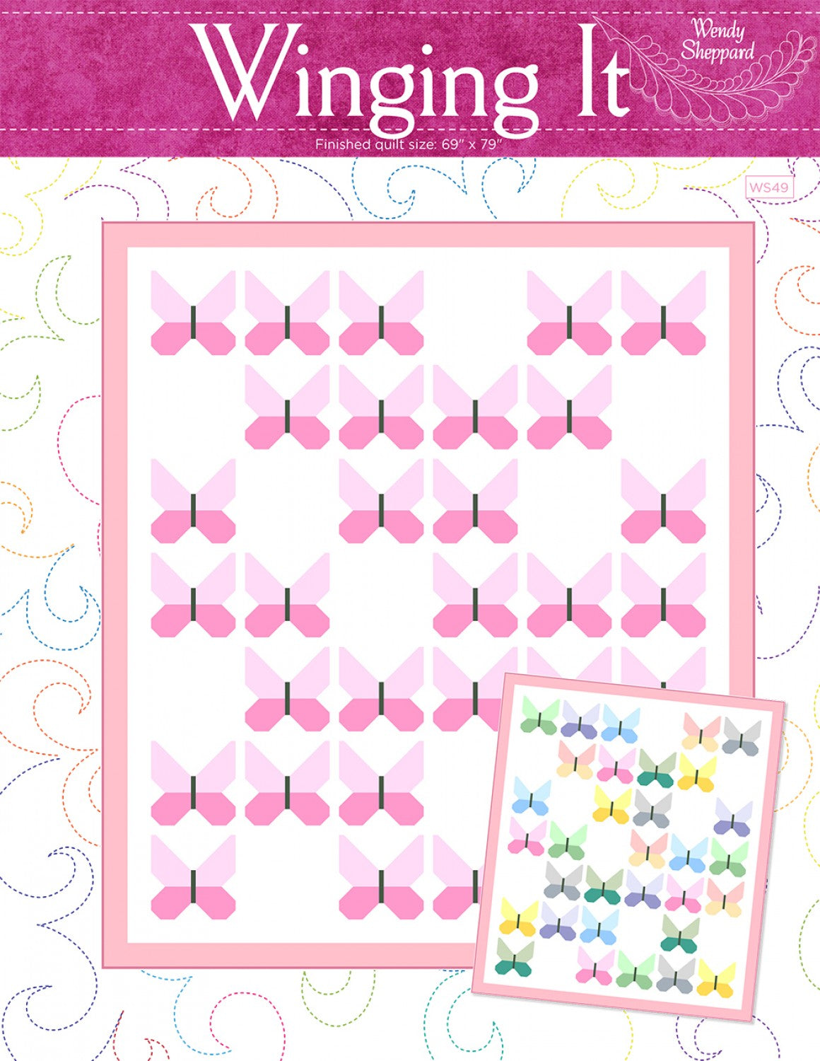 Bug Collector by Sweetwater : Winging It Quilt Kit