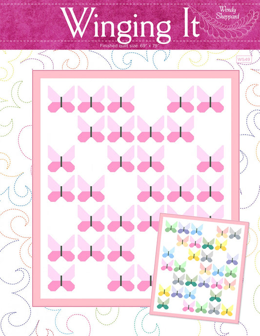Bug Collector by Sweetwater : Winging It Quilt Kit