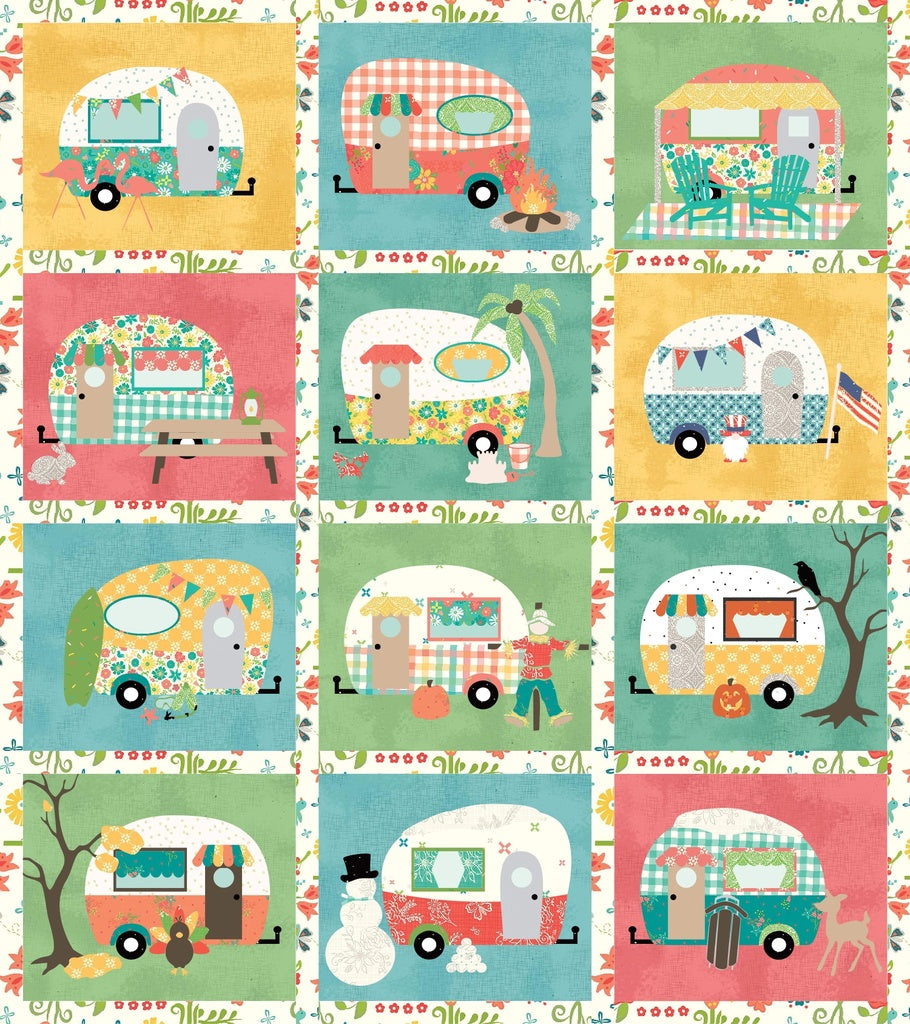 A Year of Happy Camping by Ashley-K Designs  -Bundle - Special Order