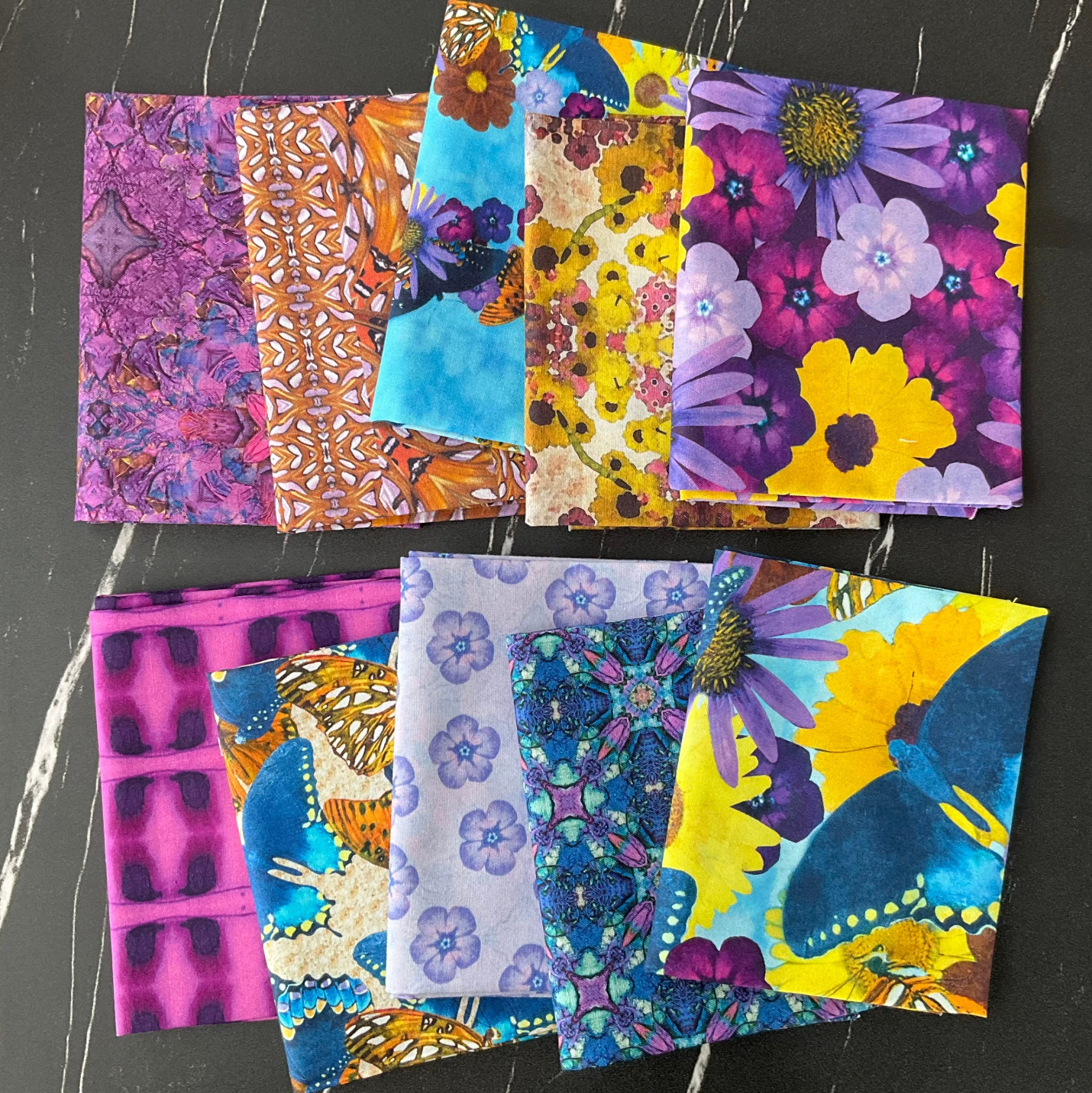 Butterfly Garden by Winterprint - Radiance Purple - PWWP005.XPURPLE