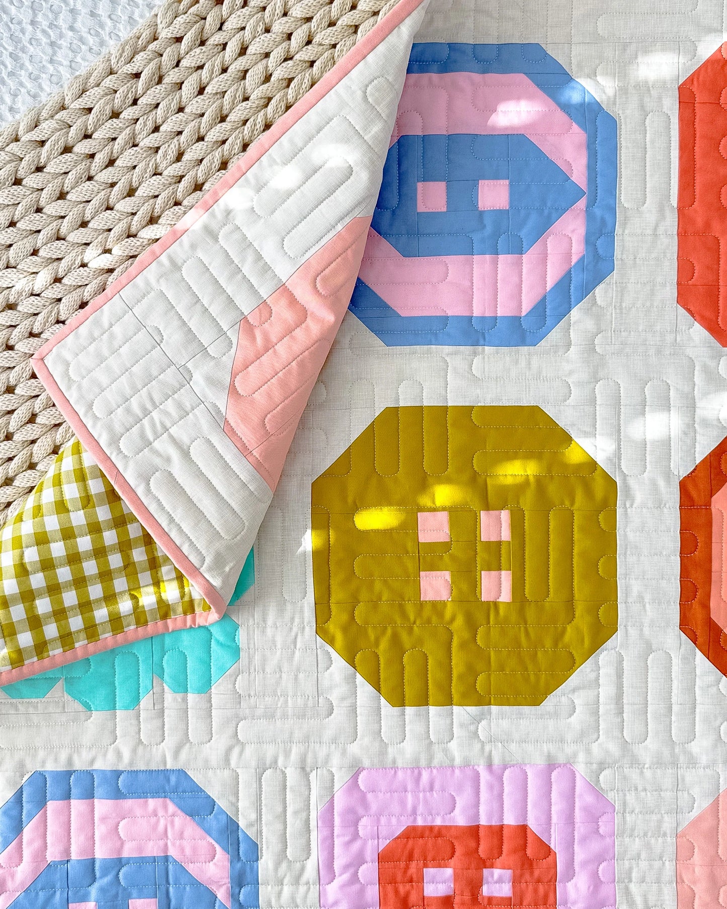 Buttoned Up Quilt Pattern by Pen + Paper Patterns