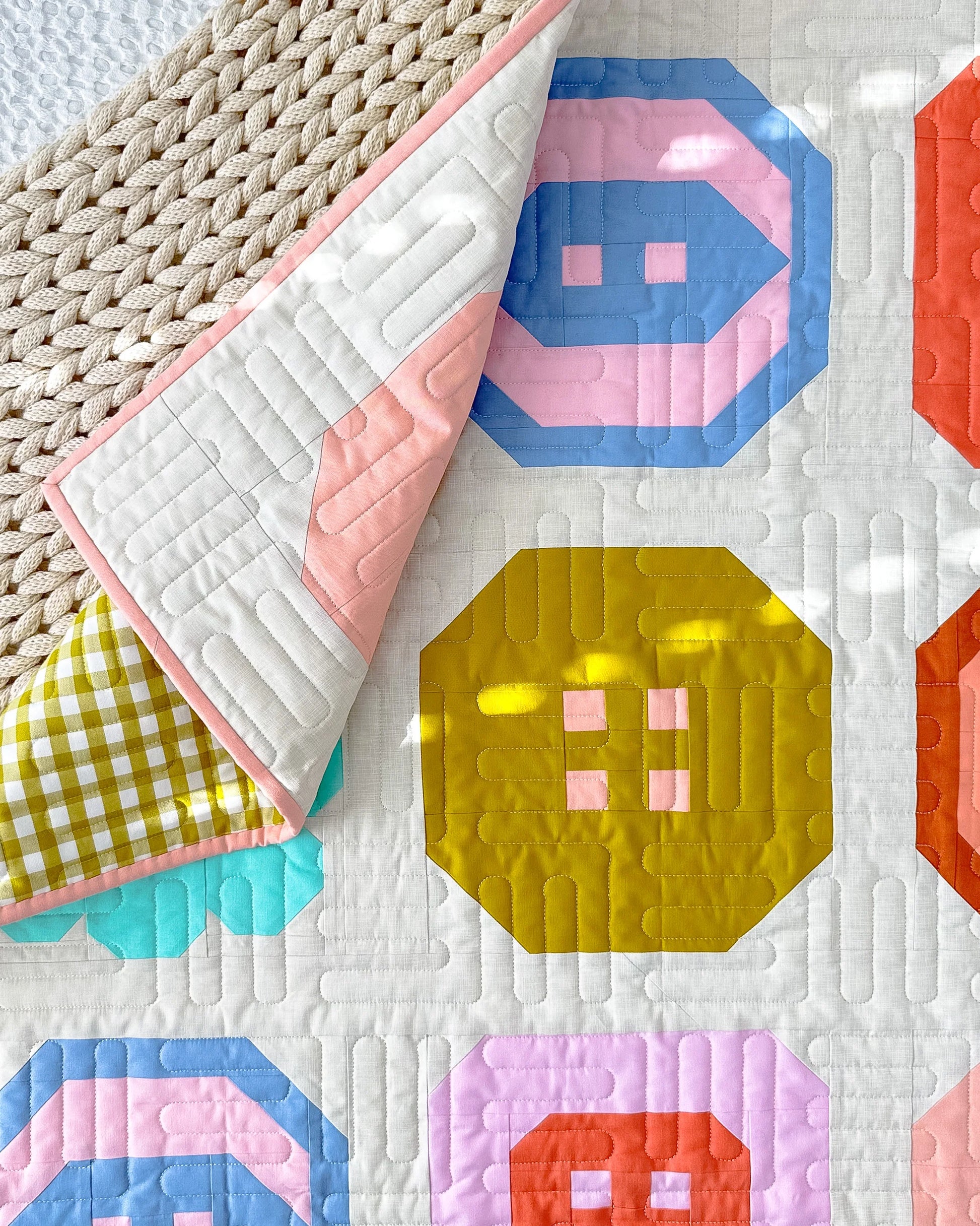 Buttoned Up Quilt Pattern by Pen + Paper Patterns