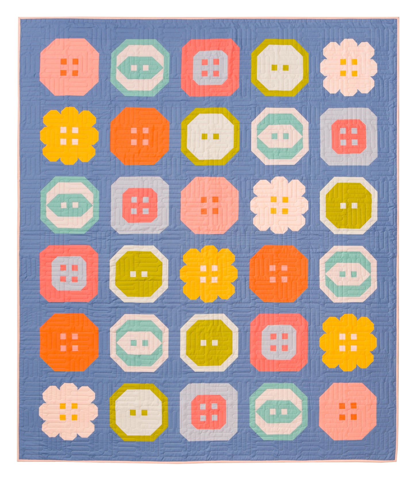 Buttoned Up Quilt Pattern by Pen + Paper Patterns
