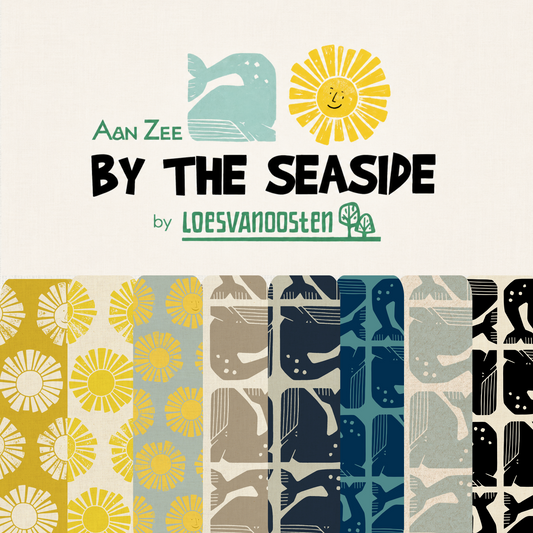 By the Seaside II by Loes Van Oosten : Fabric Bundles