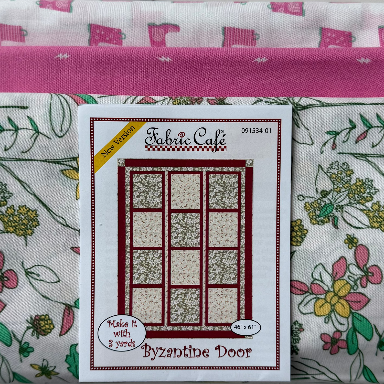 Byzantine Door Quilt Kit featuring Art Gallery Fabrics - 3 Yard Quilt Kit